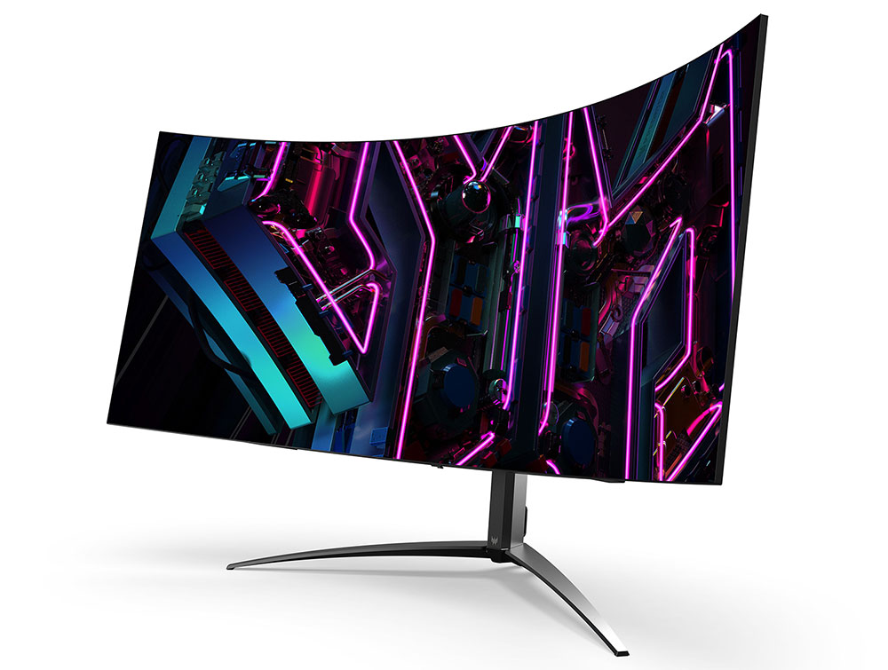 Acer Predator X45 is a 45" curved OLED gaming monitor