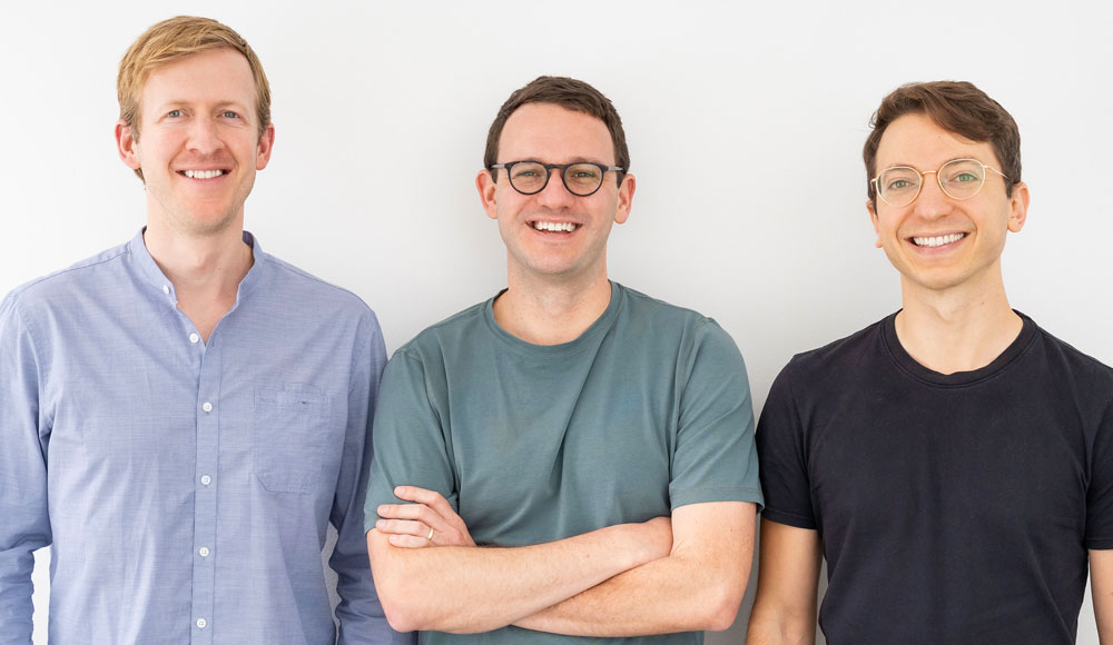DiagnosUs founders Tom Gellatly, Erik Duhaime, Zach Rausnitz